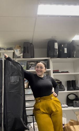 Holly Villagra at Vogue Australia photoshoot