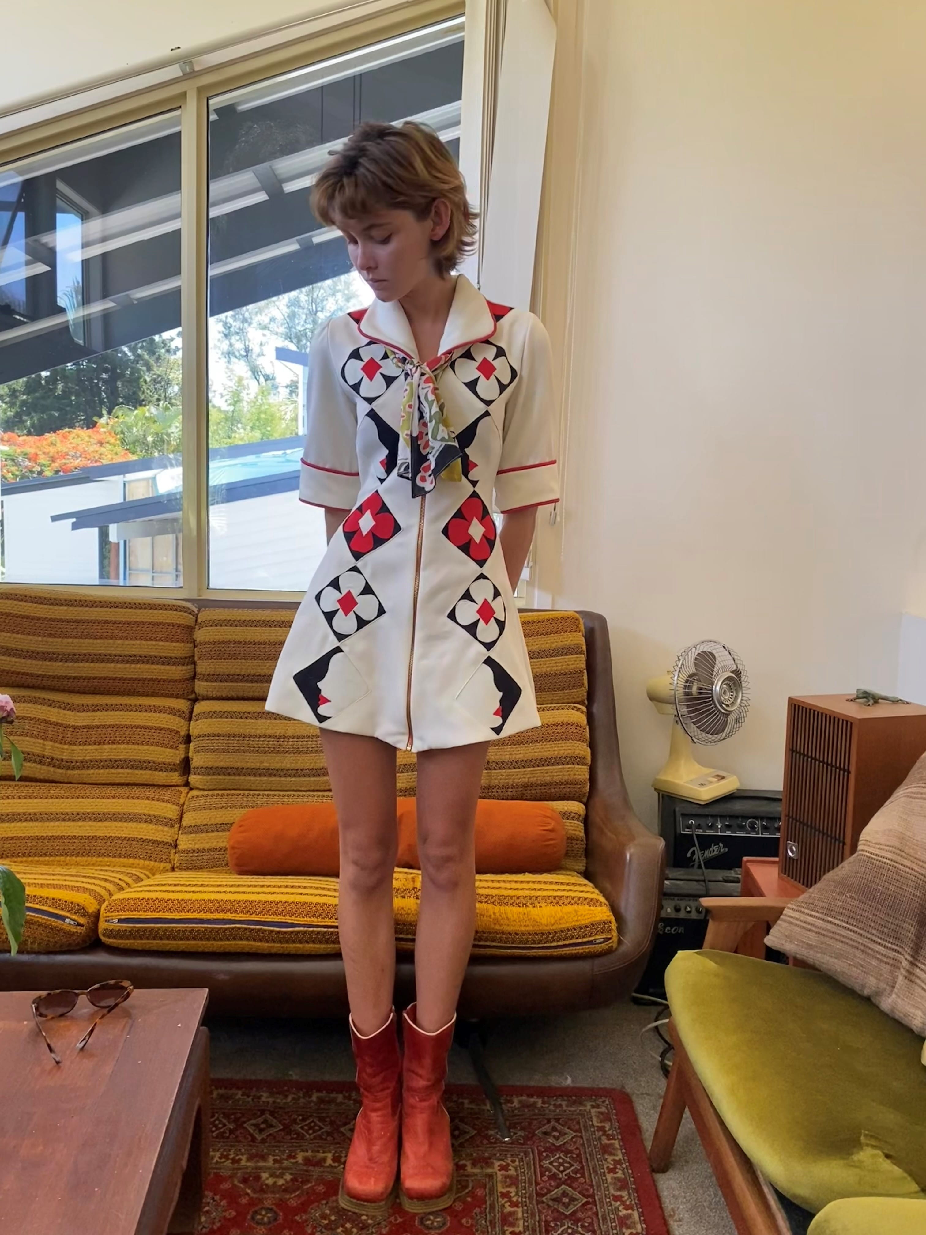 What do you study in the first year of a fashion degree? Lily Willow Dress | Torrens University 