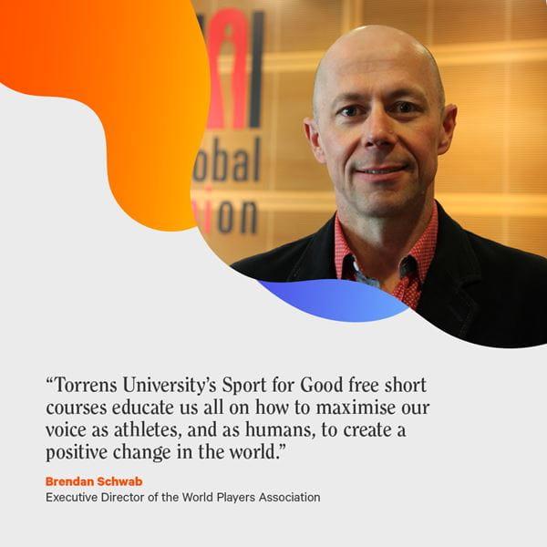 Sport For Good Brendan Schwab