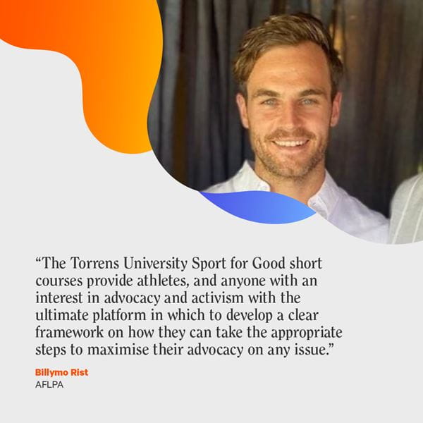 Sport For Good Billymo Rist