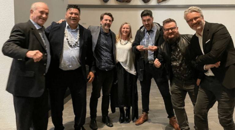 Media Design School received the DHL Express Success and Innovation Award for Bilateral Connections with the USA at the 2021 American Chamber of Commerce Awards