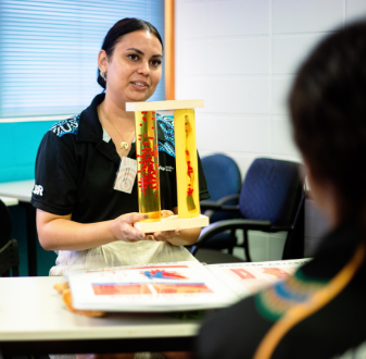 Bachelor of Nutrition Student Sharna Motlap Indigenous Allied Health Australia IAHA Leadership Program | Torrens University