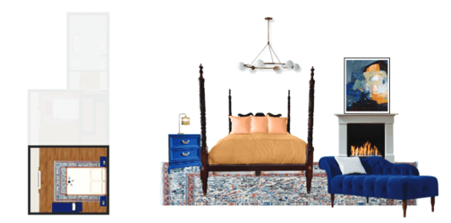 Creative Eye bedroom design