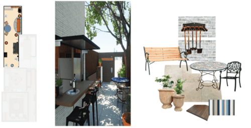 Creative Eye terrace design