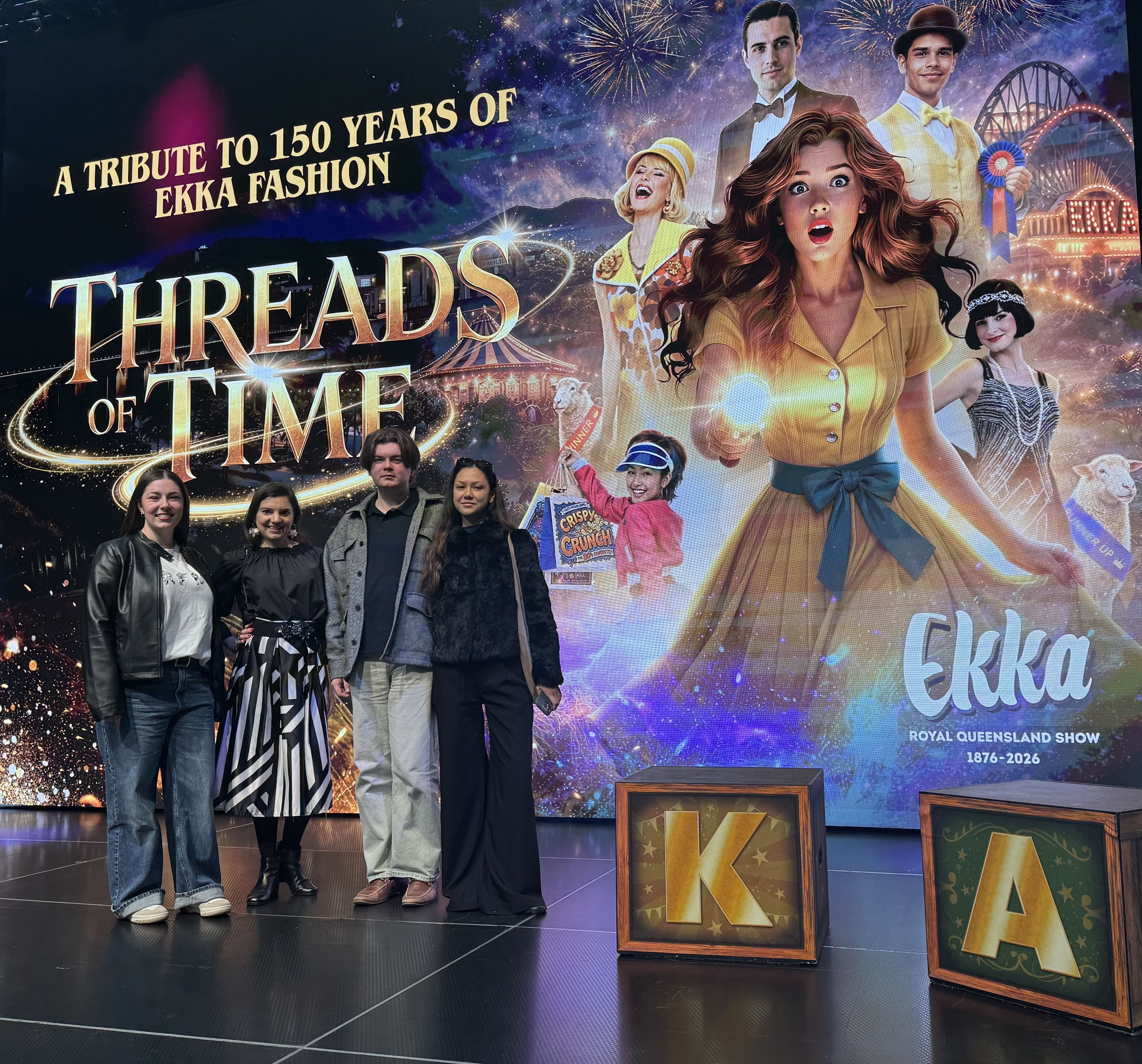 Threads of Time fashion parade
