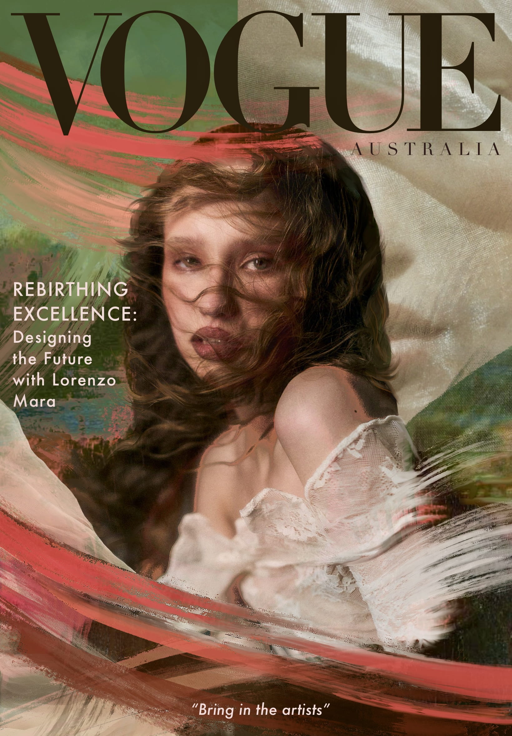 Sophia Pitts reimagined a classic for a 2026 Vogue scholarship | Billy Blue at Torrens University