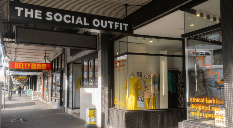 The Social Outfit shop window 