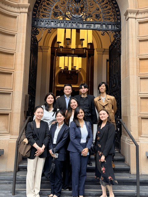 BMIHMS students at The Lands by Capella