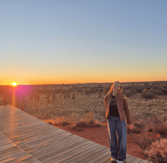 Ayers Rock Resort industry placement student