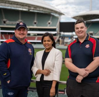 Bradley's internship at SANFL