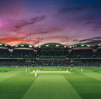 Interning during cricket match at Adelaide Oval