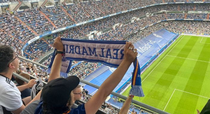 Real Madrid football match
