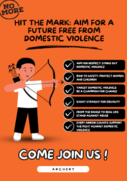 NO MORE campaign: Archery