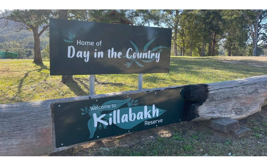 New Killabakh Sign | Bushfires 2019 2020 | Torrens University | Lauren Hughes | Billy Blue College of Design