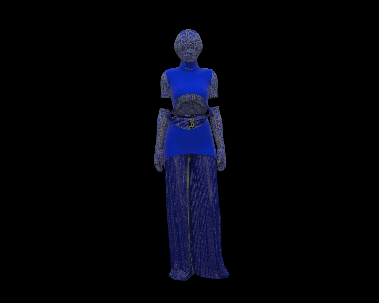 Fashion Animation Blue