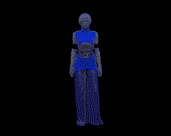 Fashion Animation Blue