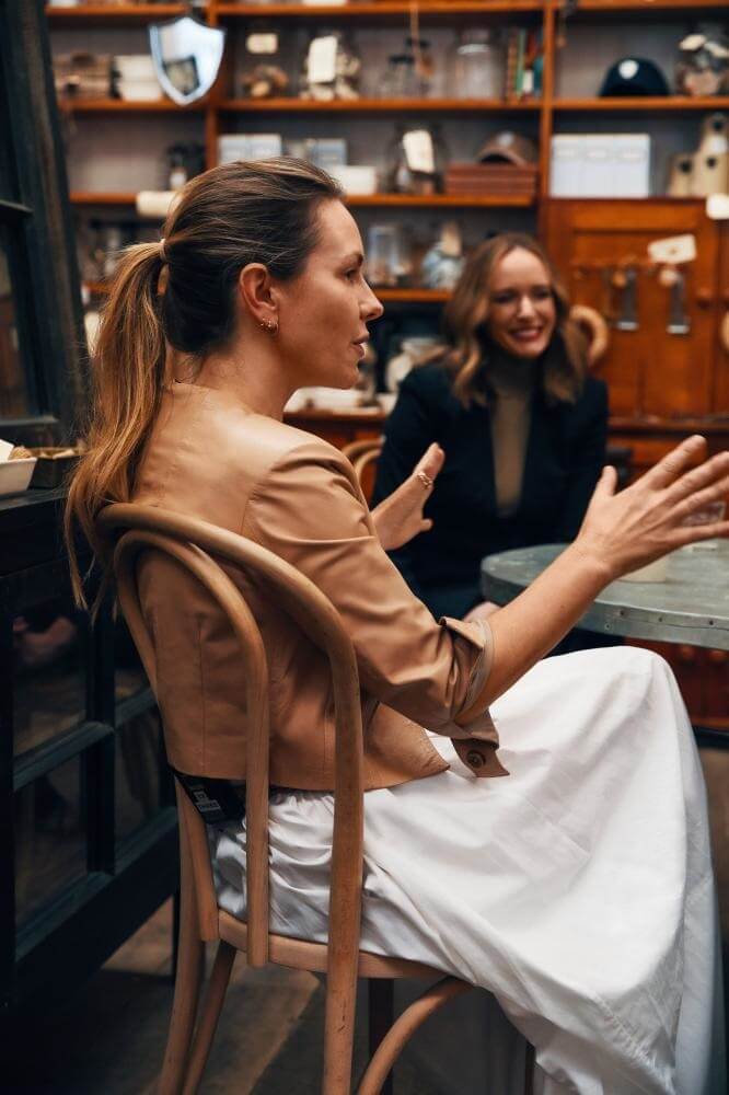 Katie Wykamp talking