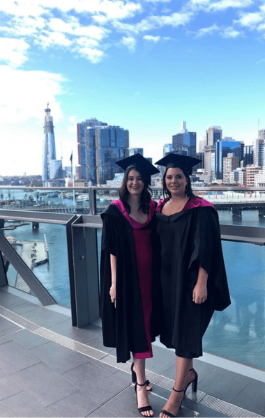 Alexandra Morandi and Rhiannon Curll