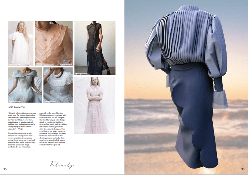 grace moorhead, fashion design