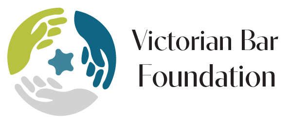 Runner up logo design for the Victorian Bar Foundation