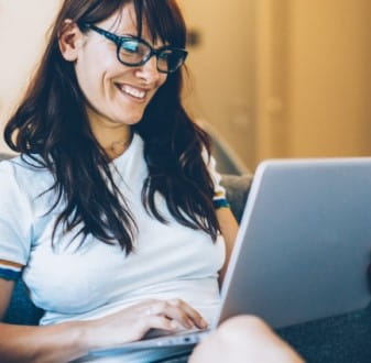 Women studying industry certification 