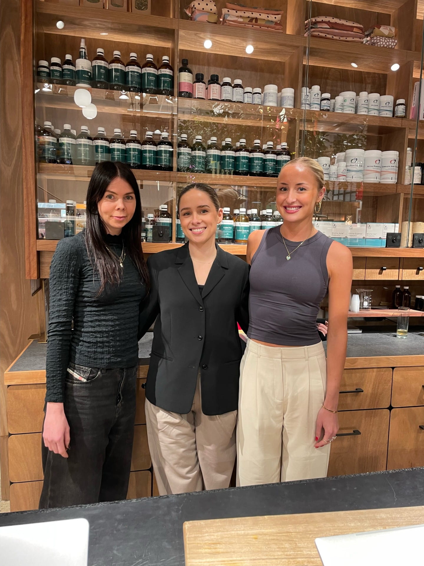 Megan Russell, Tash Goldfinch and Annabelle Hinde