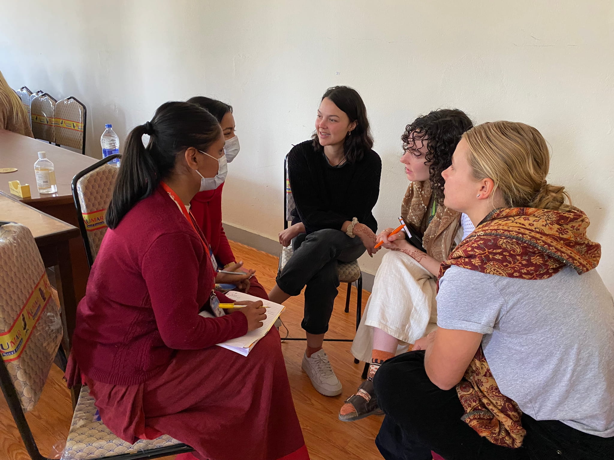 Health Sciences students on immersive  Nepalese health facilities tour