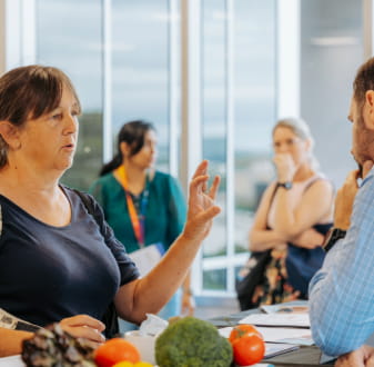 Discussing about becoming a Nutritionist