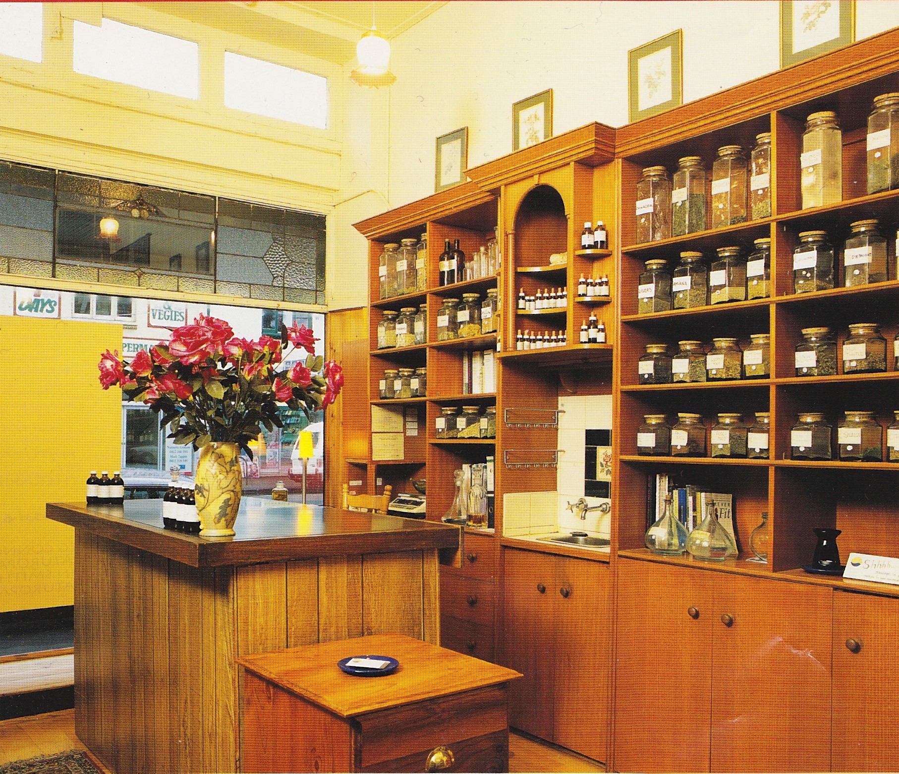 Dr Greg Connolly's herbal medicine dispensary