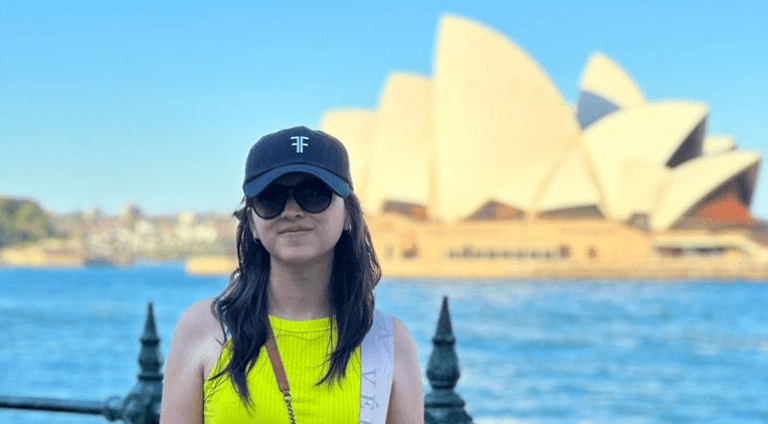 Ivana Castillo Rodriguez studying in Sydney