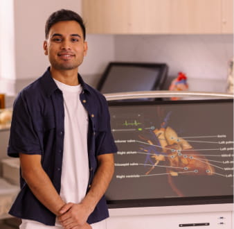 Diploma of Health Science student