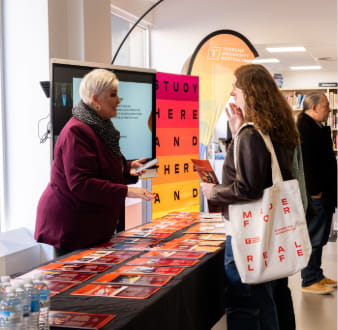 Asking Open Day academic questions