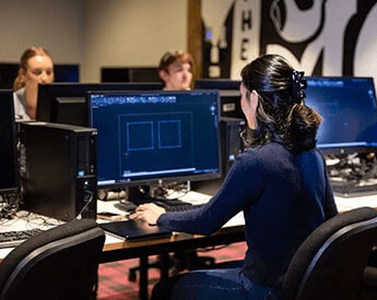 Game Design and Development Courses | Students on computers | Billy Blue College of Design