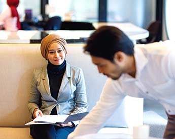 Torrens University Australia | Man Serving Woman Hotel
