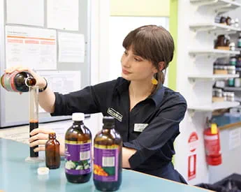 Industry-led Learning | Torrens University | Health | Girl in Dispensary