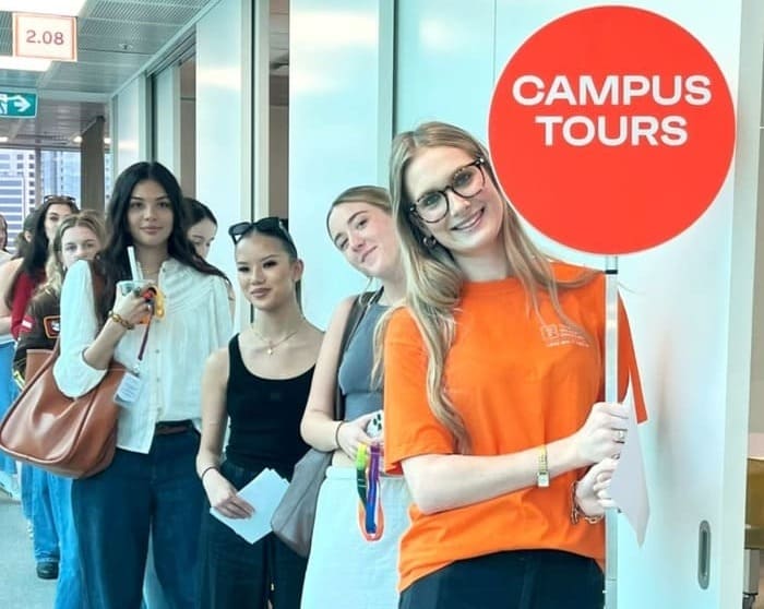 University campus tour