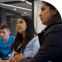 Torrens University Australia Events | Business Open Day | Students listening to talk