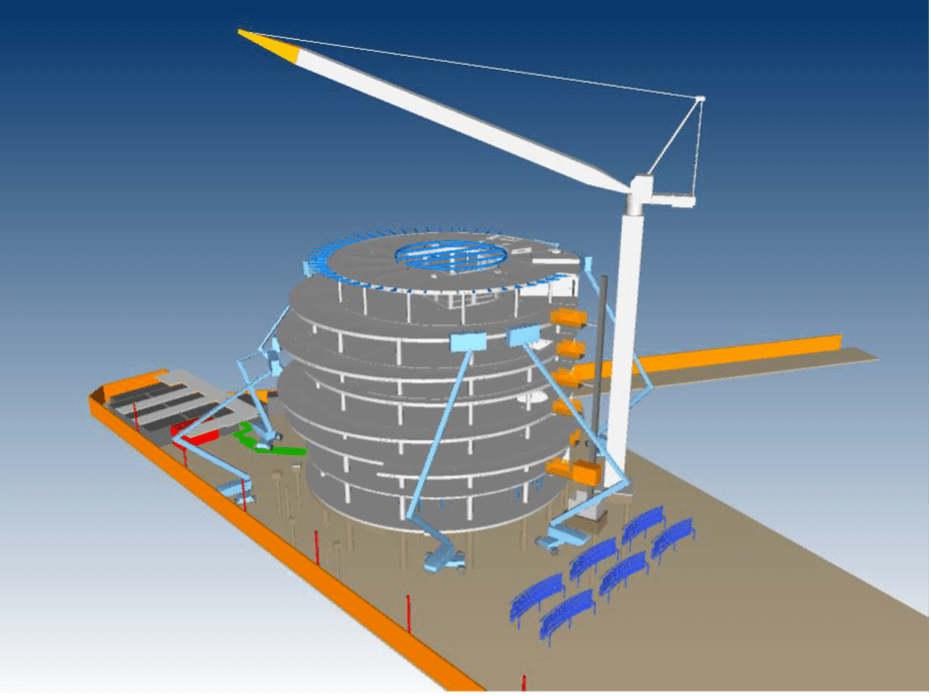Computer modelling to improve safety on construction sites