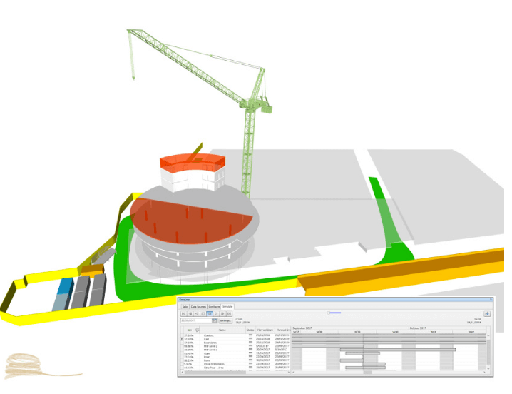 Computer modelling to improve safety on construction sites