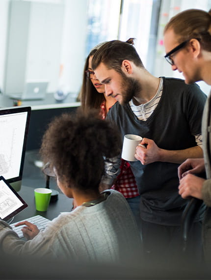 Industry-led business students