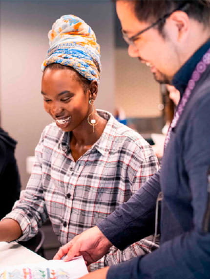 University student studying at Torrens University