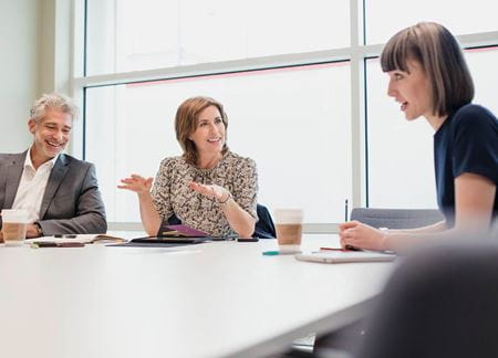 Graduate certificate of applied management board room meeting hero | Torrens University