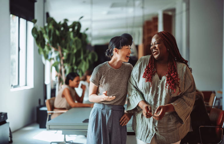 health courses women laughing  | Torrens University Australia