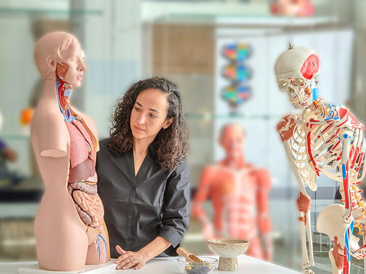 Health course student
