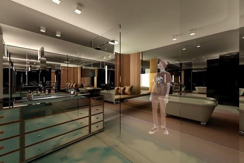 Residential Interior Design Jacek Ciok's student work