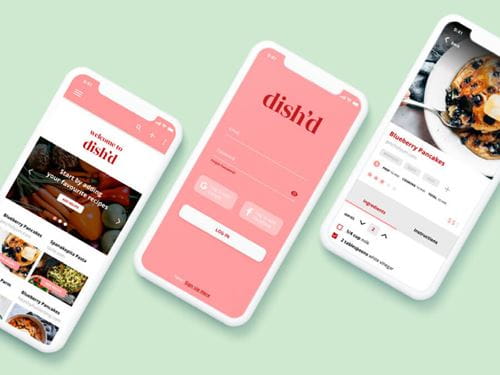 UX and Web Design Marta Potoczny's student work