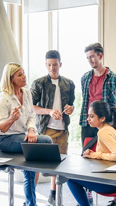 English Courses and Degrees | Torrens University Australia | Students Around Speaking Tutor | Large