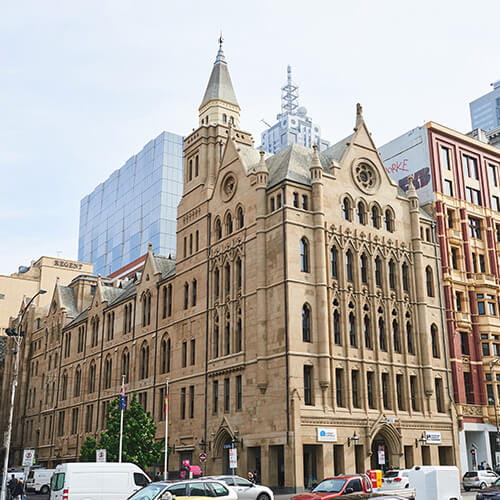 Flinders St university campus