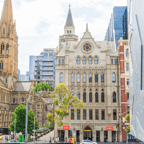 Flinders St university campus