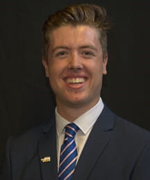 Daniel Morris Bachelor of Business Event Management headshot